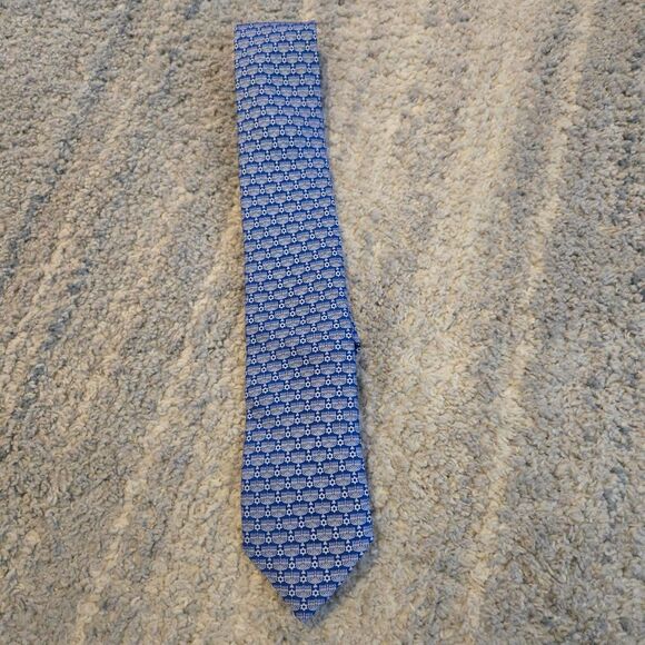 Vineyard Vines Tie Blue Whale Sea Splash New With Tag - Picture 1 of 5